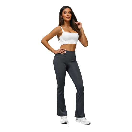 Moteriškos pilkos kelnės Karin JS/35K1603/5