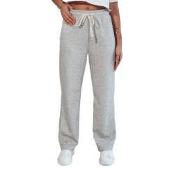 Moteriškos laisvalaikio pilkos kelnės Relax