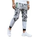 Vyriškos šviesiai pilkos spalvos kamuflinės laisvalaikio kelnės Run