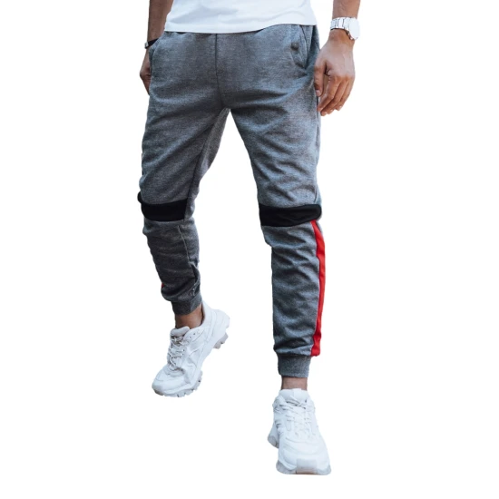 Vyriškos pilkos laisvalaikio kelnės Edma UX4449