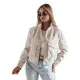 Rusva moteriška oversize bomber striukė Milina