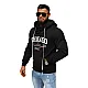 Meeste must kapuutsiga dressipluus Chicago O/TT30508