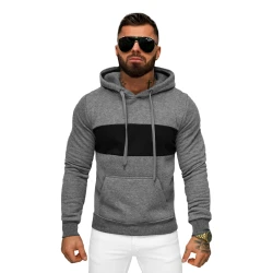 Vyriškas tamsiai pilkas džemperis Lorenzo