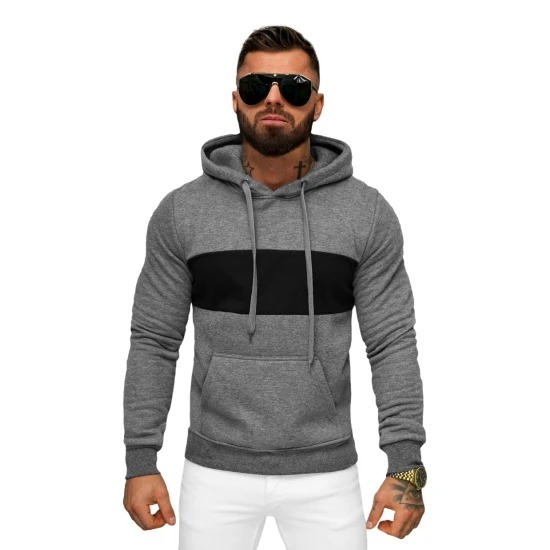 Vyriškas tamsiai pilkas džemperis Lorenzo JS/8B1308/5