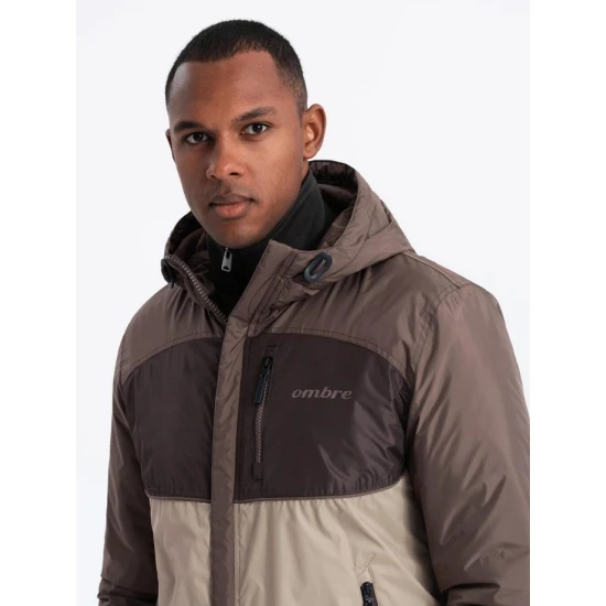 Vyriška rudos spalvos striukė Inito V19 OM-JANP-0194