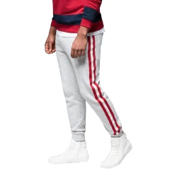 Vyriškos pilkos spalvos laisvalaikio kelnės Olin