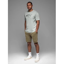 Vyriški chaki spalvos šortai Sport