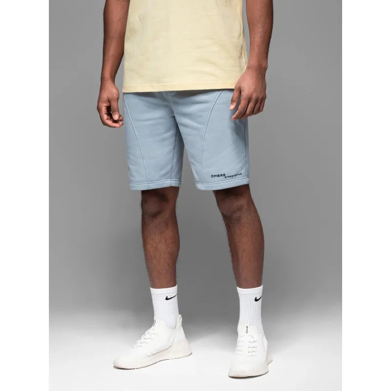 Vyriški šviesiai mėlynos spalvos šortai Sport V1 OM-SRSK-0138