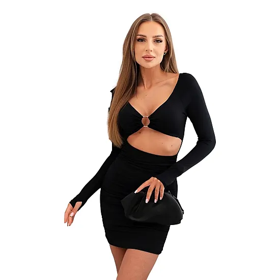 Czarna sukienka Amel 32300