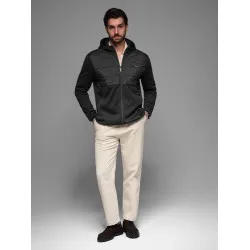 Men's black jacket Munt