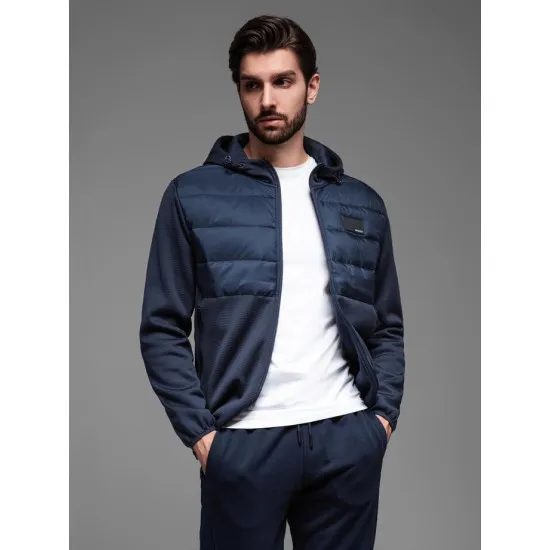 Men's navy blue jacket Munt V4 OM-JANP-0160