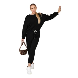 Moteriškas juodas komplektas Vesta