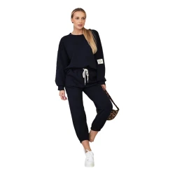 Moteriškas tamsiai mėlynas komplektas Vesta