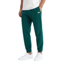 Unisex laisvalaikio žalios kelnės Argan