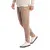 Brązowe spodnie unisex casual Argan