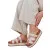 Naiste Flip Flip Flops pruuni värvi