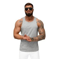 Vyriški berankoviai pilki marškinėliai Romul