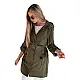 Women's khaki jacket Modo TY4815