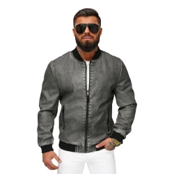 Eko odos pilkos spalvos striukė Lamer