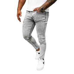 Vyriški pilki džinsai Lesin