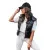 Black shiny vest Osin