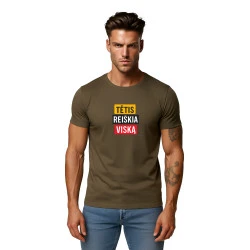 Chaki marškinėliai Tėtis reiškia viską