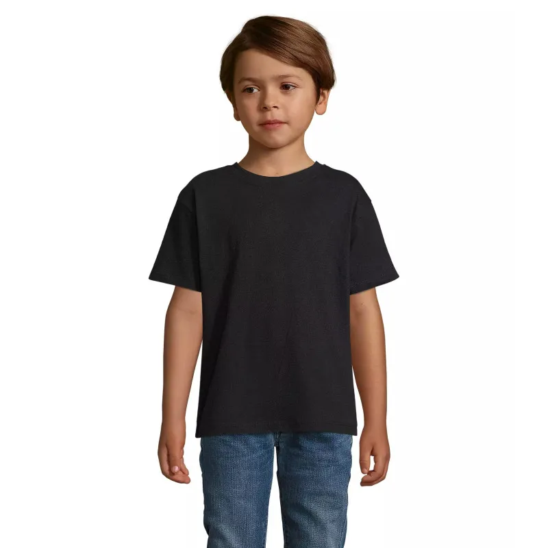 Vaikiški unisex juodos spalvos marškinėliai Kids KIDS11970