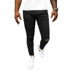 Vyriški juodi džinsai Santos