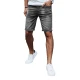 Vyriški tamsiai pilkos spalvos džinsiniai šortai Gun SX2398