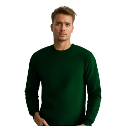 Vyriškas tamsiai žalios spalvos džemperis Vurt