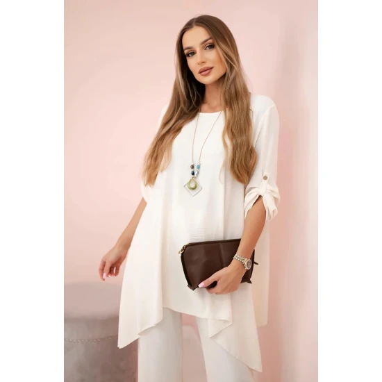 Moteriškas rusvos spalvos komplektas Elis 31263