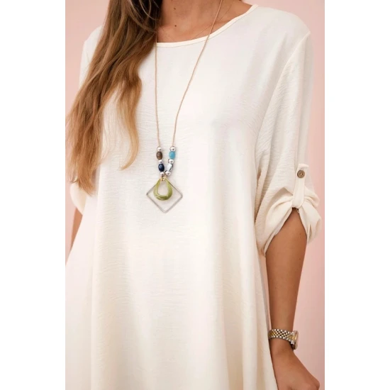 Moteriškas rusvos spalvos komplektas Elis 31263