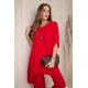 Moteriškas raudonos spalvos komplektas Elis 30213
