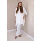 Moteriškas baltos spalvos komplektas Elis 28087