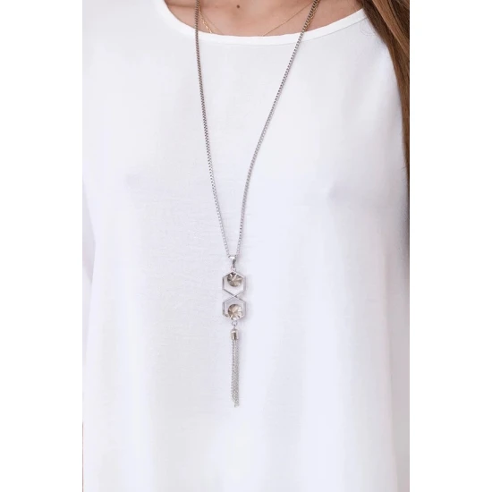 Moteriškas baltos spalvos komplektas Elis 28087