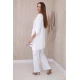 Moteriškas baltos spalvos komplektas Elis 28087