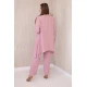 Moteriškas rožinės spalvos komplektas Elis 27941