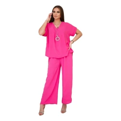 Moteriška rožinės spalvos komplektas Lebelle