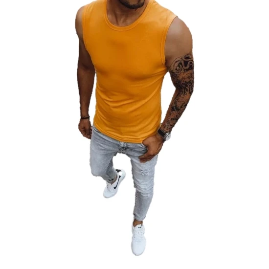 Vyriški oranžinės spalvos marškinėliai Lock RX4915