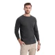 Vyriška tamsiai pilki marškinėliai ilgomis rankovėmis Doug