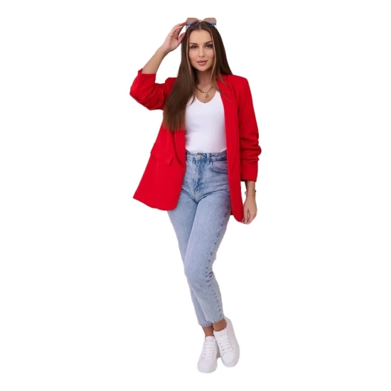 Moteriškas raudonas švarkas Florita 23841