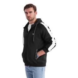 Vyriškas juodas džemperis Dan