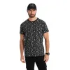 Vyriški juodos spalvos marškinėliai Authentic V2 OM-TSFP-0225