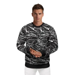 Vyriškas juodas džemperis Movik