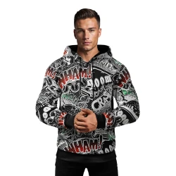 Juodas džemperis Ham