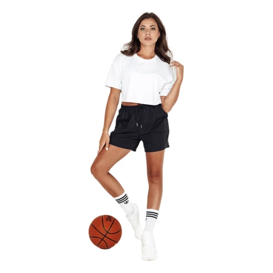 Moteriški juodos spalvos šortai Pella SY0321