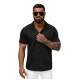 Vyriški trumparankoviai juodi marškinėliai Fargo O/B2257