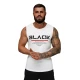 Baltos spalvos vyriški marškinėliai be rankovių Black JS/8B1712/1
