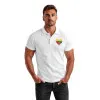 Vyriški balti polo marškinėliai Širdis JS/8T80