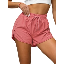 Moteriški sportiniai rausvi šortai Boni